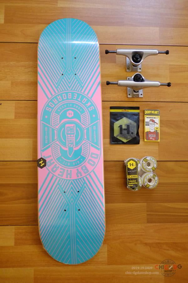 Skateboard chính hãng Do by heart tặng ngay griptape, tool và túi