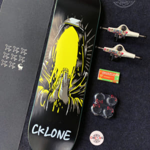 Complete skateboard Cklone ván chuyên tập trick có độ bền cao