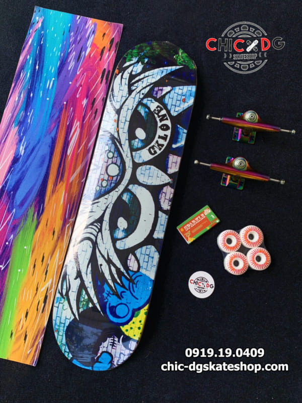 Brick Owl Cklone - skateboard chuyên nghiệp, tự build các phụ kiện thoải mái