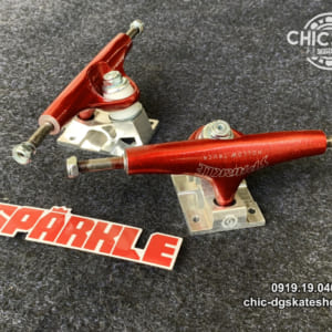 Sparkle double hollow truck - ULTRALIGHT special vesion RED WINE 5.25"