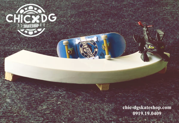 Fingerboard Skatepark Chic-DG Granite Bench Box