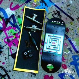 Chic-DG 34mm premium fingerboard - ván trượt tay chuyên nghiệp mẫu Zombies mới